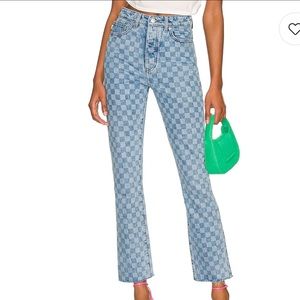 Lovers & Friends Reece High Rise Slim Straight